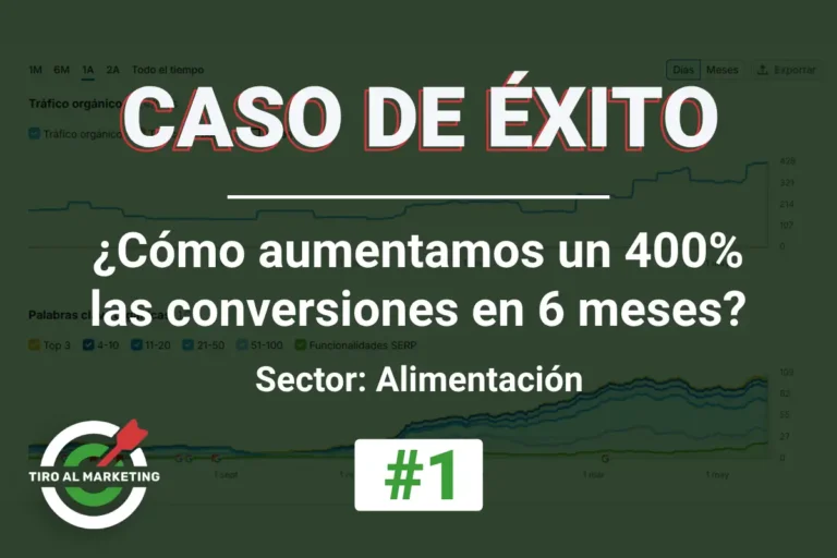 caso de éxito conversión en seis meses tiro al marketing