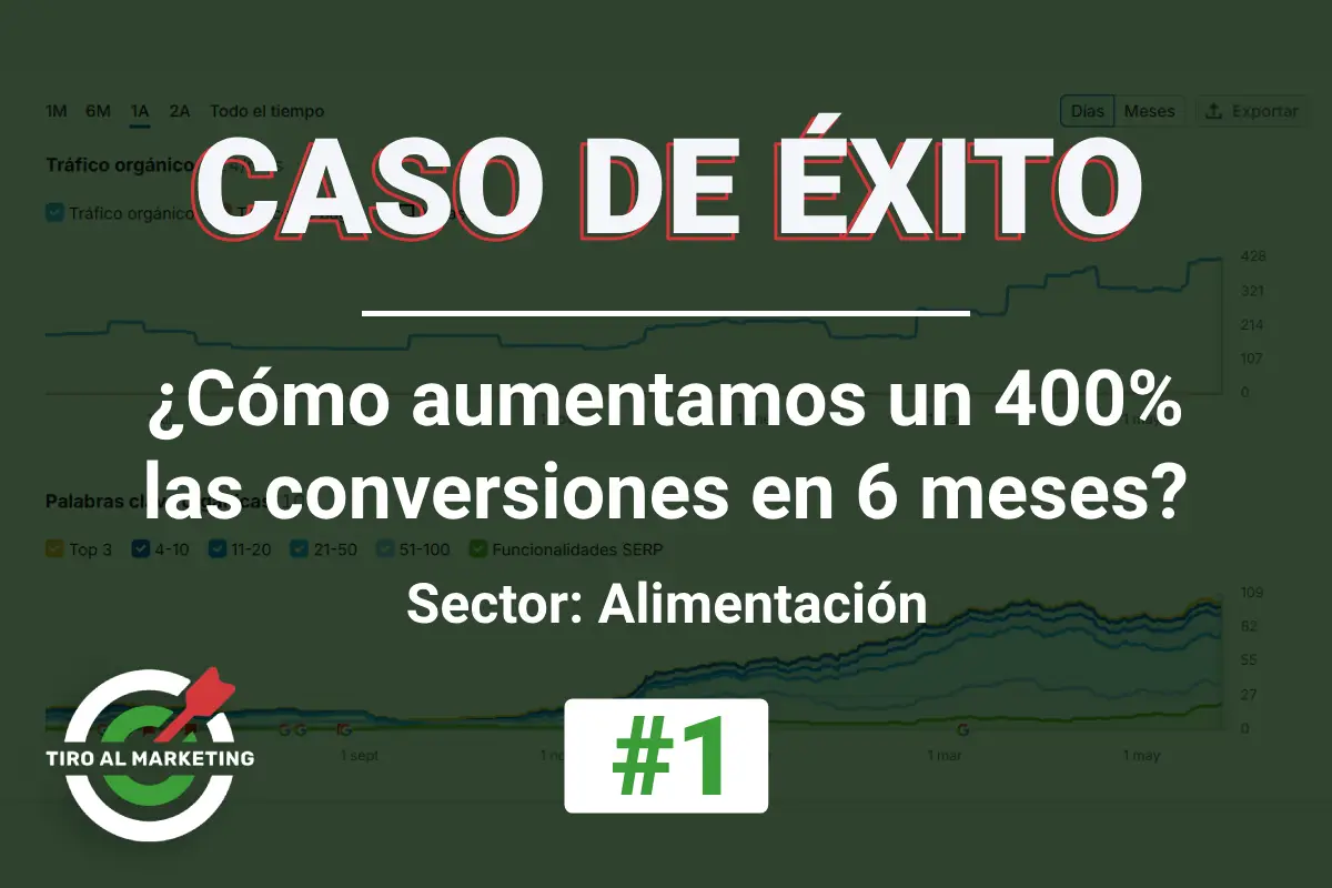 caso de éxito conversión en seis meses tiro al marketing